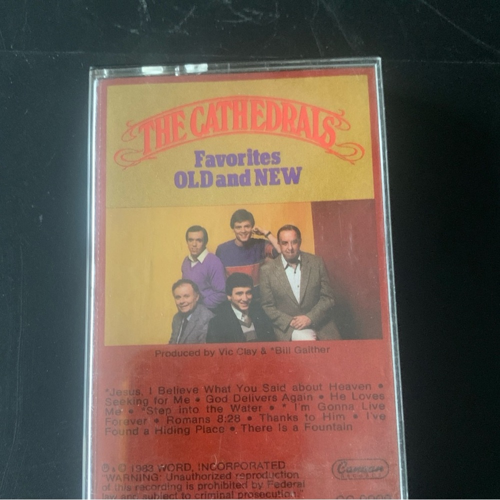 Pre Owned Music Cassette The Cathedrals Favorites Old And New